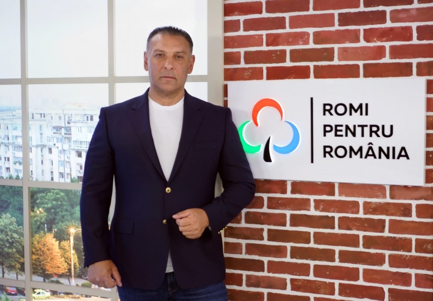 Președintele Asociației Partida Romilor Pro-Europa, Nicolae Păun