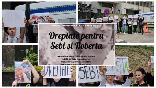 UPDATE Demonstrație în memoria victimelor accidentului de la 2 Mai, la Judecătoria Constanța (FOTO+VIDEO)      