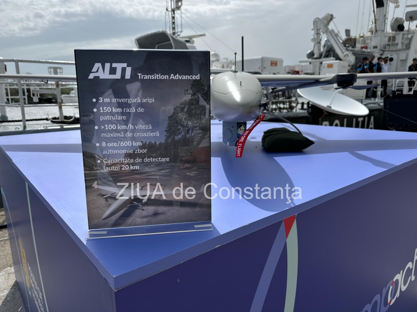 ​LIVE TEXT. Eveniment important la Mangalia: Doua drone de tip avion, cu decolare verticala, intra azi in dotarea Politiei de Frontiera (GALERIE FOTO+VIDEO)     