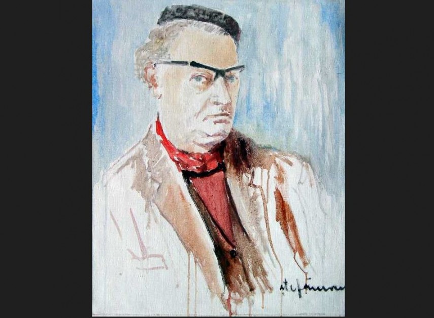 Autoportret George Ștefănescu. Foto: Wikipedia