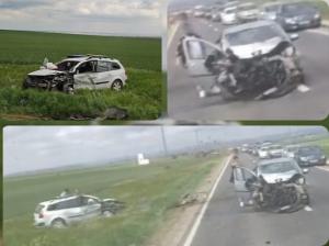 Județul Constanța Atenție, șoferi! Accident rutier pe DN 22, între localitățile Tariverde și Mihai Viteazul (GALERIE FOTO) 