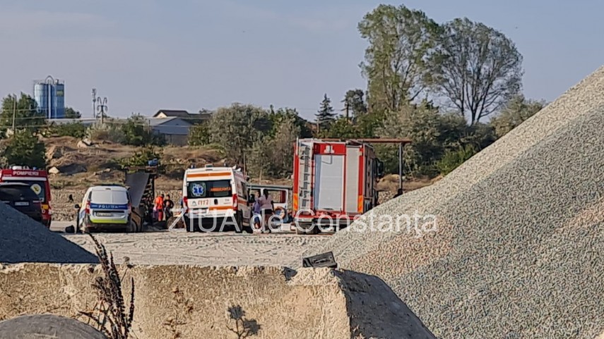 Tragedie in a treia zi de Paste la Ovidiu! Un barbat a murit dupa ce a cazut de pe podul ce traverseaza Canalul Poarta Alba-Midia Navodari 