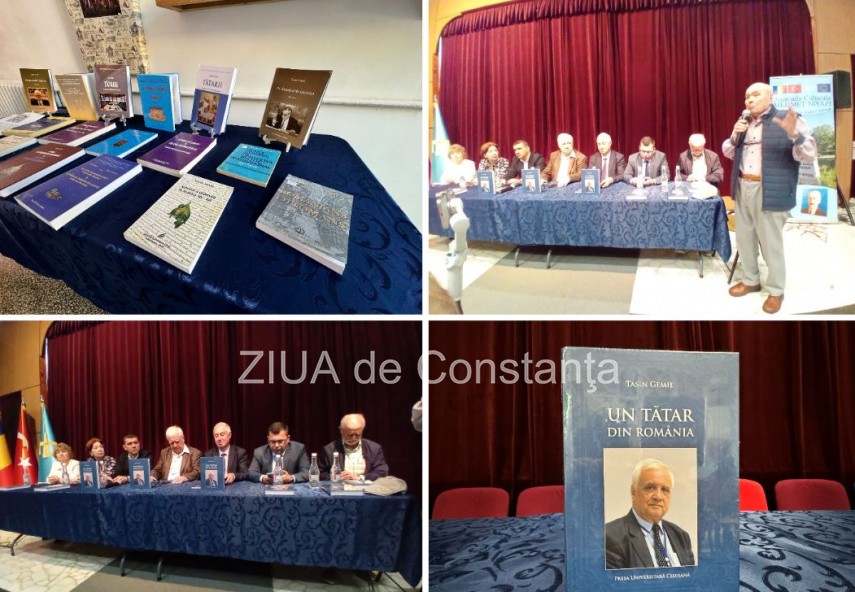 LIVE TEXT si VIDEO: Profesorul Tasin Gemil isi lanseaza volumul "Un tatar din Romania". Evenimentul, gazduit de Biblioteca I.N.Roman din Medgidia (FOTO)  