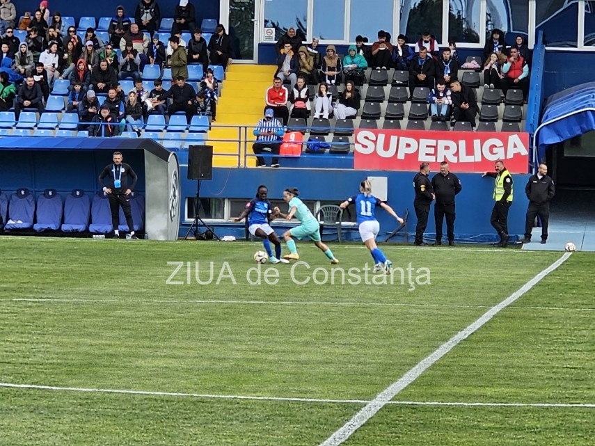 Fotbalistele de la Farul Constanta joaca la Ovidiu in meciul care le poate face campioanele Romaniei (FOTO)  