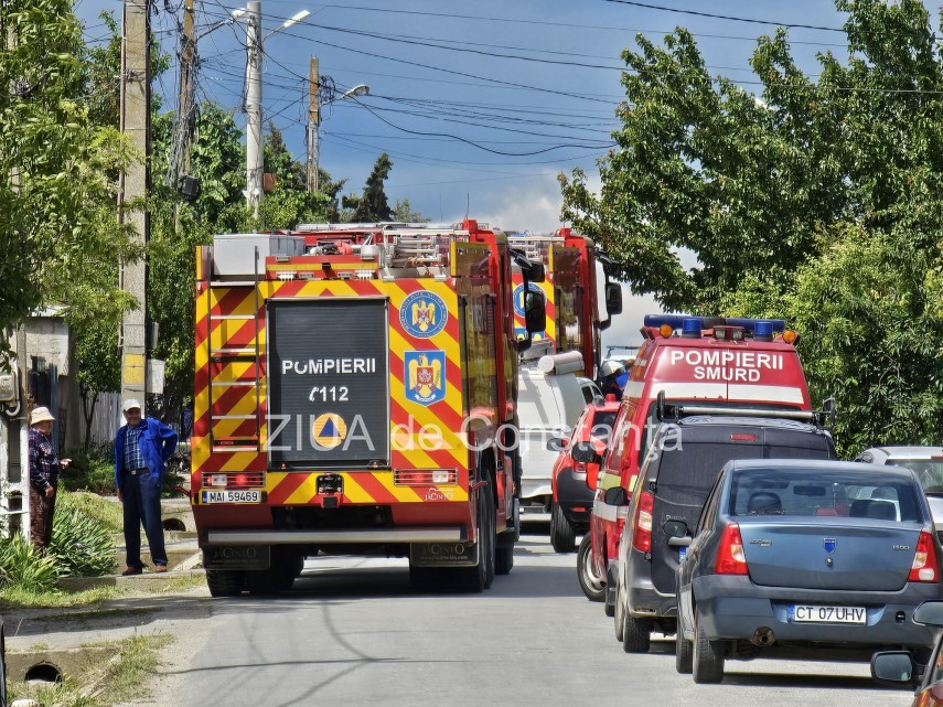 UPDATE Judetul Constanta: Desfasurare de forte pentru stingerea unui incendiu in Corbu - O casa, in flacari (GALERIE FOTO)     