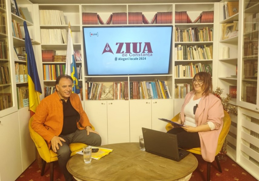 ZIUA ELECTORALA: Candidatul AUR la CJ Constanta, Mohammad Murad, despre proiectele din programul de administratie (GALERIE FOTO+VIDEO)