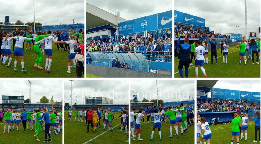 LIVE TEXT. Sarbatoare la Ovidiu: Fotbalistele de la Farul Constanta primesc trofeul de campioane (GALERIE FOTO+VIDEO)          