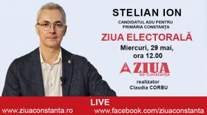 Alegeri electorale 2024 Stelian Ion, candidatul ADU pentru Primăria Constanța, pe ultima sută de metri în campanie electorală
