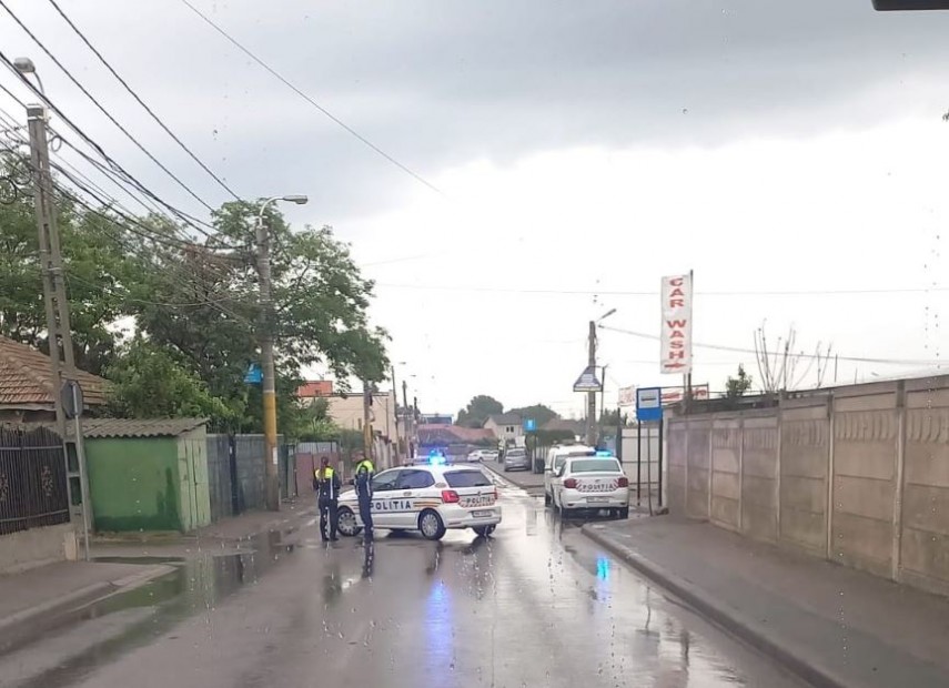 Alerta in municipiul Constanta! O valiza suspecta, pe strada Democratiei   