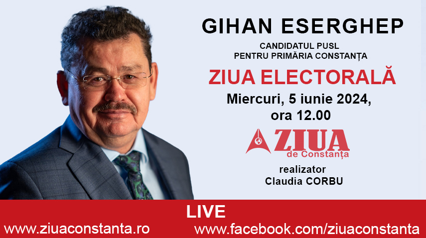 ZIUA Electorala: Gihan Eserghep, candidatul PUSL pentru Primaria Constanta - un suflu fresh pentru administratia locala 
