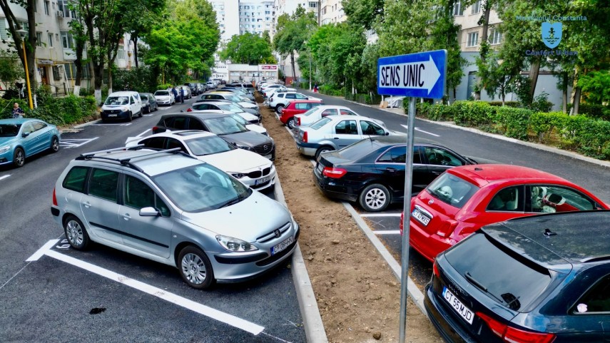 primaria constanta peste 100 de locuri de parcare sunt disponibile pe aleea violetelor in zona pietei