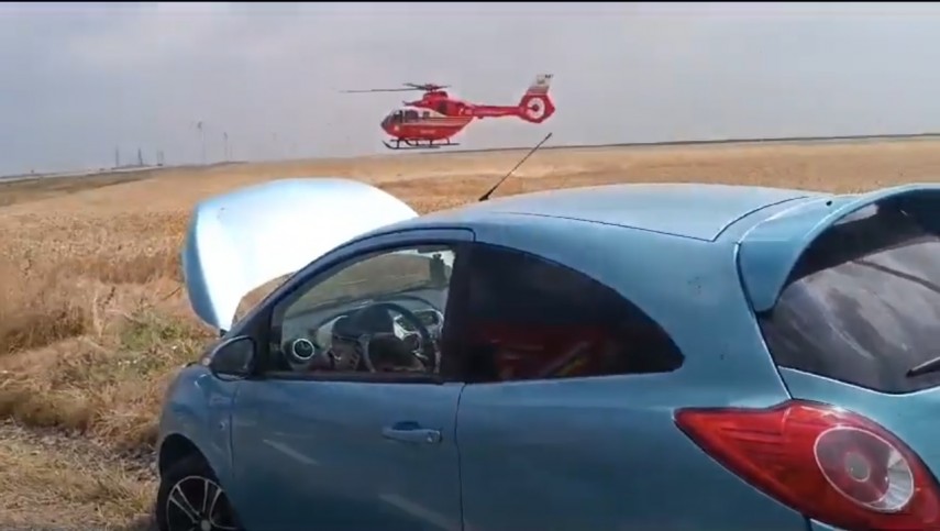 UPDATE Accident rutier grav in judetul Constanta!: 5 Autoturisme s-au ciocnit - Intervine elicopterul SMURD (FOTO+VIDEO)        