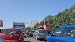 Atenție, șoferi! Trafic aglomerat spre stațiunile de pe litoral (FOTO+VIDEO) 