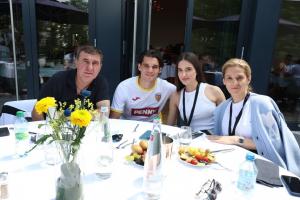 EURO 2024 Ianis Hagi, Denis Alibec și ceilalți tricolori, vizitați de familii în cantonamentul de la Würzburg 