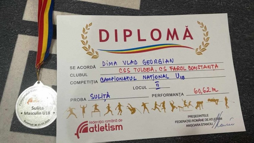rezultate cs farul constanta atletii cristian mehes si vlad georgian dima vicecampioni nationali galerie