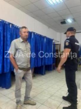 #Alegeri Costinesti: Un barbat prins dupa ce si-a fotografiat buletinul de vot. Incidentul s-a petrecut in sectia de votare 416. Politia l-a retinut pentru cercetari  