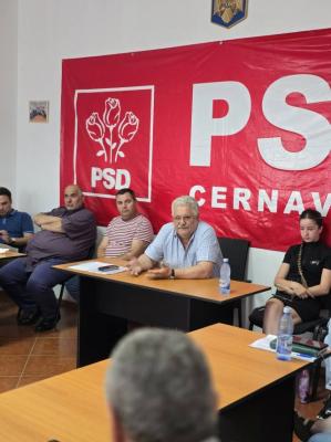 Alegeri în PSD Cernavodă Emilian Nicolae reconfimat președintele filialei
