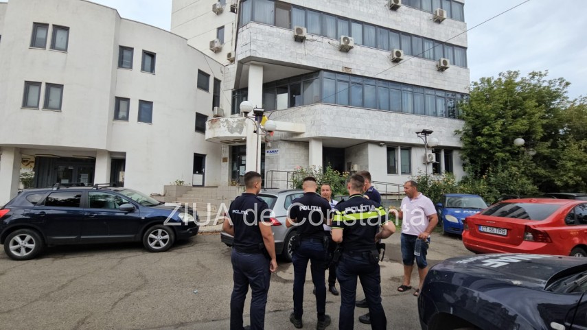 scandal la sediul anaf constanta dorin cioaba printre cei nemultumiti de organizarea unei licitatii galerie