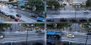 Fenomen neobișnuit la Constanța! Incredibil cum arată bulevardele în timpul ploii (GALERIE FOTO+VIDEO)  