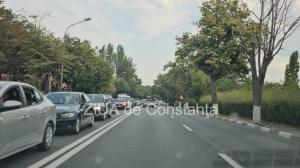 În județul ConstanțaColoană de mașini pe drumul dintre Eforie Sud și Eforie Nord (FOTO+VIDEO)
