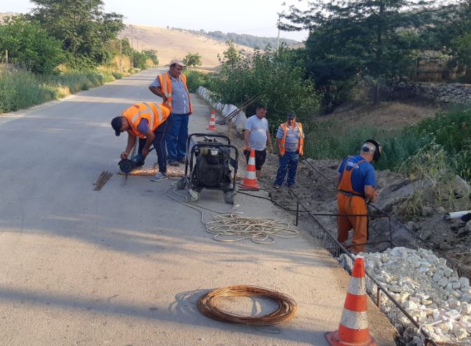 Lucrări la drumuri, foto: Drumuri Județene Constanța 