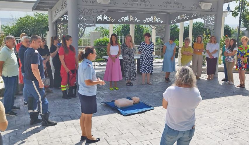 Exercițiu, foto: Primăria Constanța 