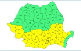 Cod galben de caniculă în Dobrogea în prima zi din luna august