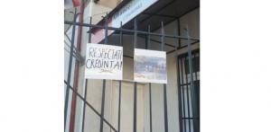 Act de protest pe gardul Alianței Franceze din Constanța în contextul Jocurilor Olimpice 