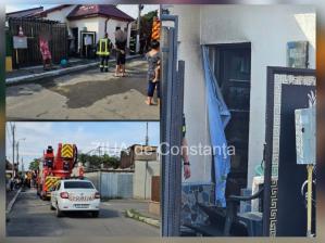 Incendiu pe strada Enăchiță Văcărescu din Constanța! (FOTO+VIDEO)    