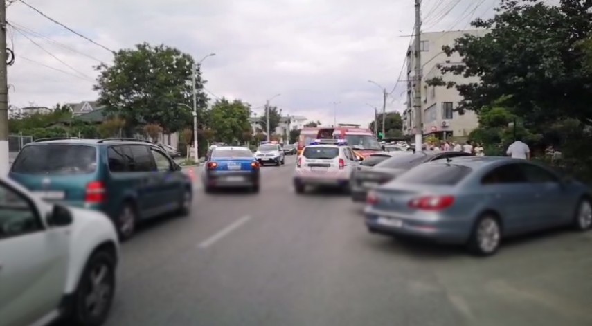 Accident rutier la Ovidiu, Constanta! Salvatorii sunt in interventie (VIDEO) 
