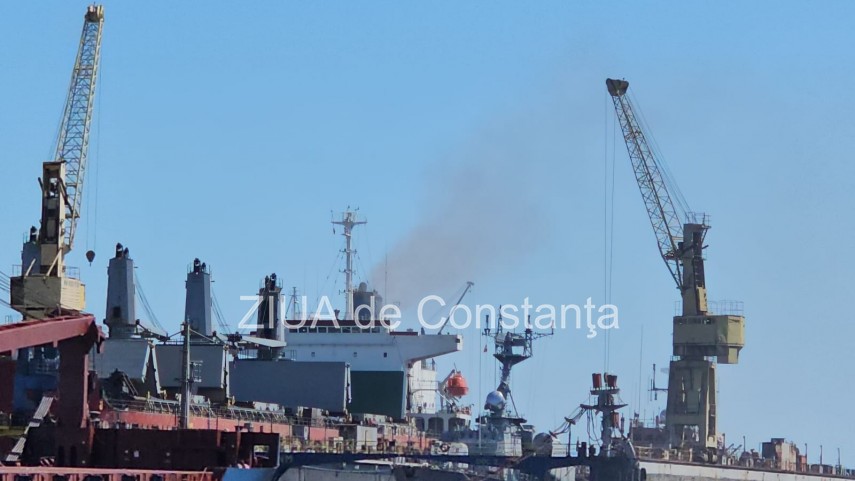 stiri constanta azi update live arde un vapor in santierul naval midia ce apartine lui ion dumitrache