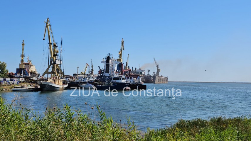 stiri constanta azi update live arde un vapor in santierul naval midia ce apartine lui ion dumitrache