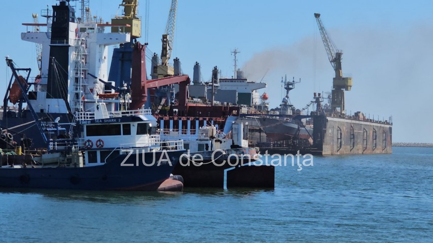 stiri constanta azi update live arde un vapor in santierul naval midia ce apartine lui ion dumitrache
