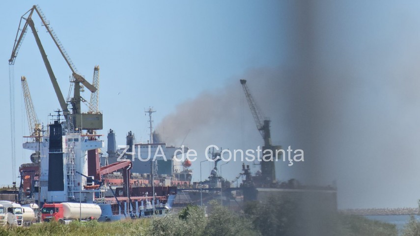 stiri constanta azi update live arde un vapor in santierul naval midia ce apartine lui ion dumitrache