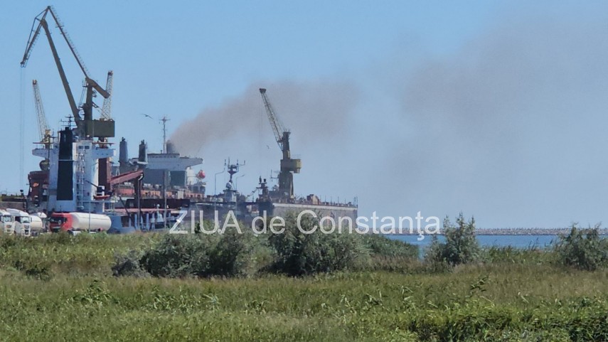 stiri constanta azi update live arde un vapor in santierul naval midia ce apartine lui ion dumitrache