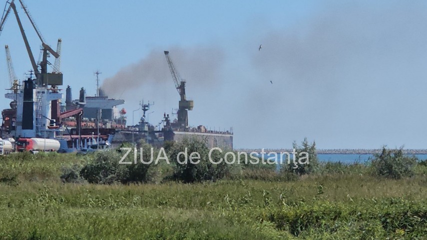 stiri constanta azi update live arde un vapor in santierul naval midia ce apartine lui ion dumitrache