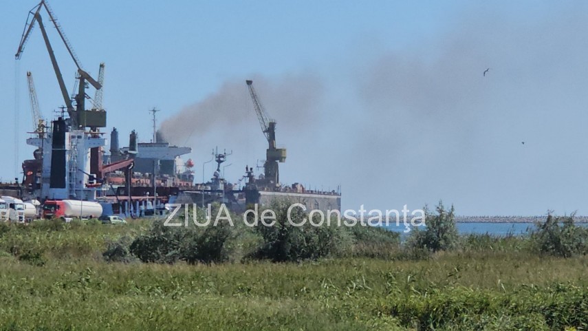 stiri constanta azi update live arde un vapor in santierul naval midia ce apartine lui ion dumitrache
