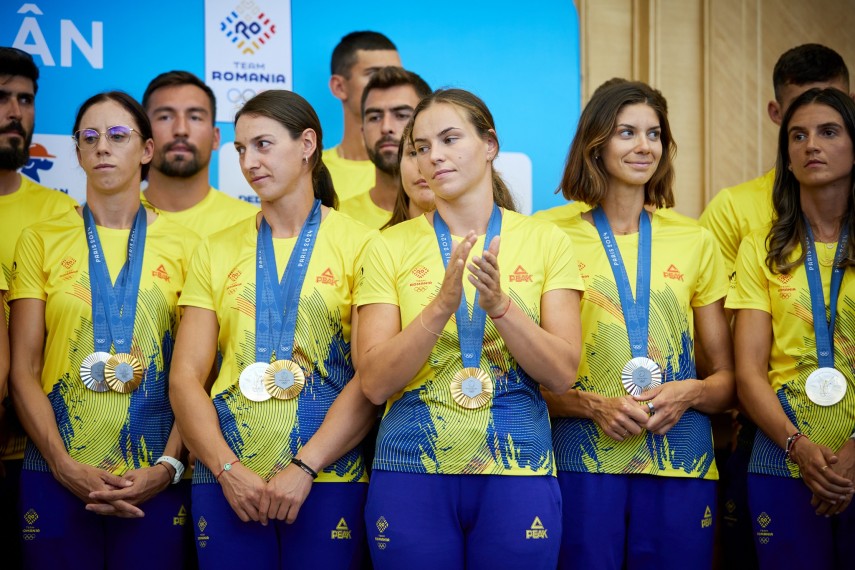 Medaliatii Romaniei la Jocurile Olimpice Paris 2024, premiati de Ion Țiriac 