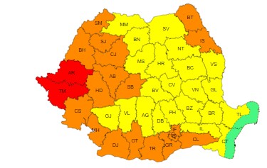 Cod galben de canicula astazi in Dobrogea! Iata ce spun meteorologii
