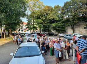 Coadă impresionantă la Casa Județeană de Pensii Constanța, în urma recalculării pensiilor (FOTO+VIDEO)