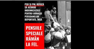 USR Constanța „Marcel Ciolacu mai pregătește o lovitură pentru urmașii persoanelor deportate și persecutate pe motive etnice“