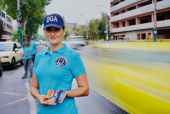 Actiune de prevenire a coruptiei: Politistii Directiei Generale Anticoruptie au vorbit cu participantii din traficul de pe litoral