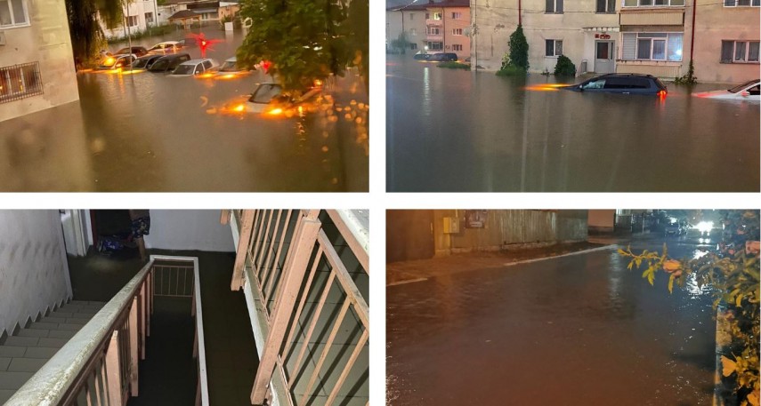 Știri Constanta: Imagini alarmante de la Mangalia, in urma ploilor. Ce spune primarul Cristian Radu (FOTO) 