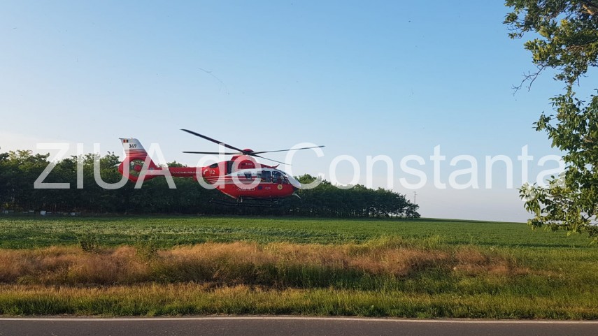 UPDATE: Motocicleta implicata intr-un accident pe Autostrada A2 Bucuresti-Constanta. O femeie, decedata  