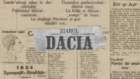 Constanța acum 100 de ani Plugușorul la Constanța -  „Lumii-ntregi aduc în dar calendar, Domnilor parlamentari, diurne mari“   