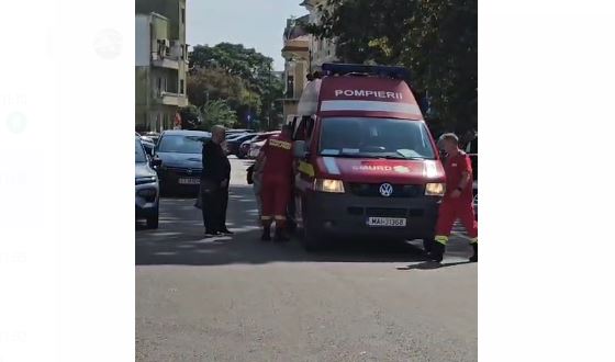 Interventie de urgenta la Judecatoria Constanta. O femeie a avut nevoie de ajutor medical (VIDEO)  