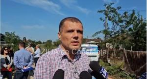 Prefectul județului Constanța, declarații în Amzacea - „Au sosit și containerele de la Rezervele Naționale”