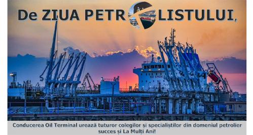 Conducerea Oil Terminal urează tuturor colegilor și specialiștilor din domeniul petrolier succes și La mulți ani!