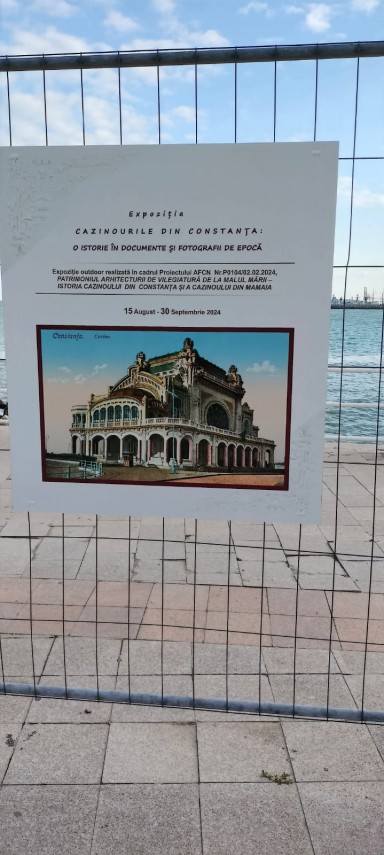 expozitie outdoor pe faleza cazinoului din constanta foto 870240