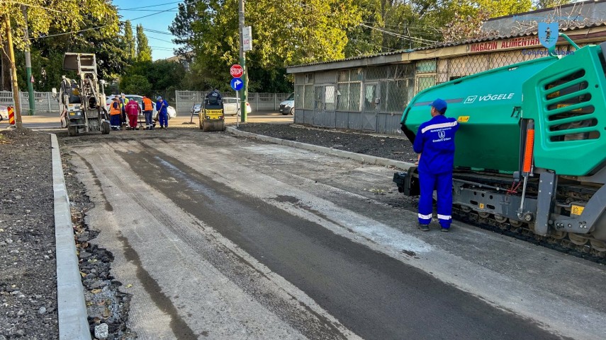 primaria constanta o noua strada din cartierul palas este reabilitata trafic restrictionat total foto